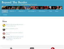 Tablet Screenshot of beyondtheborder.com